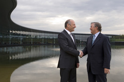 Ron Dennis, Executive Chairman of McLaren Automotive, and Richard Lapthorne, Non-Executive Chairman