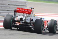 Lewis Hamilton, McLaren Mercedes, rear, diffuser, detail