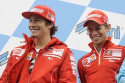 Nicky Hayden, Ducati Marlboro Team and Casey Stoner, Ducati Marlboro Team