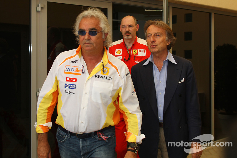 Luca di Montezemolo, Scuderia Ferrari, FIAT Yönetim Kurulu Başkanı ve Başkanı, Ferrari ve Flavio Bri