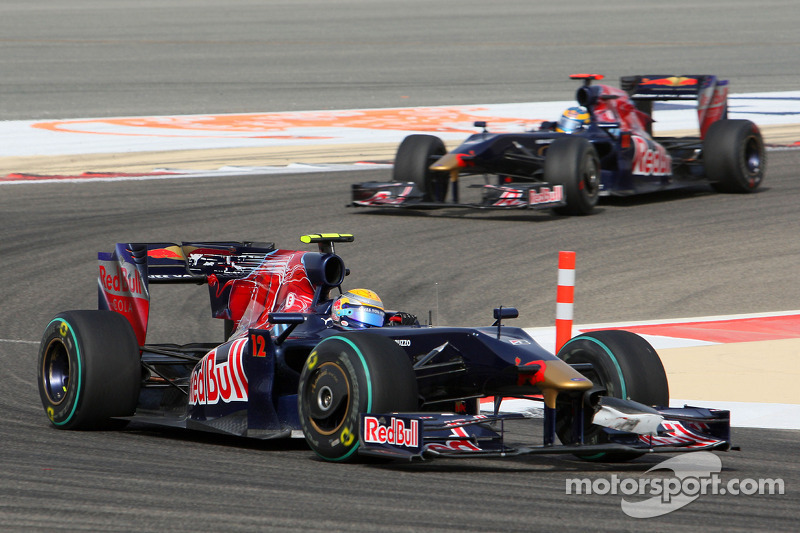 Sebastien Buemi, Scuderia Toro Rosso ve Sebastien Bourdais, Scuderia Toro Rosso