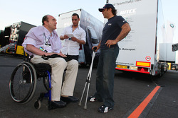 Philippe Streiff, former Fomula One driver with Alex Zanardi, BMW Team Italy-Spain