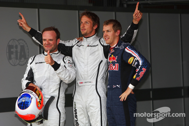 Rubens Barrichello, Brawn GP, Pole: Kazanan Jenson Button, Brawn GP ve Sebastian Vettel, Red Bull R