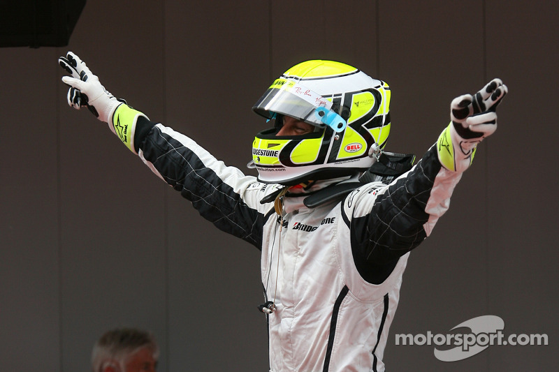 Yarış galibi Jenson Button, Brawn GP