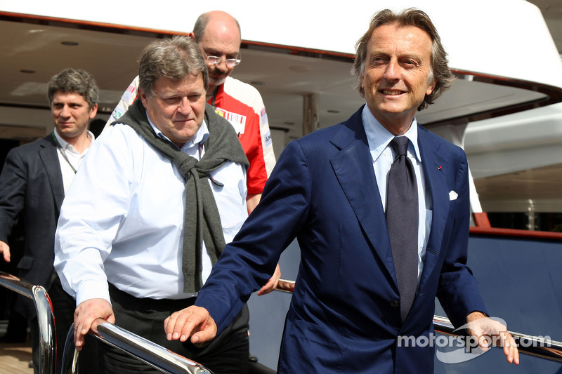 Luca di Montezemolo, Scuderia Ferrari, FIAT Yönetim Kurulu Başkanı ve Başkanı, Ferrari, Norbert Haug