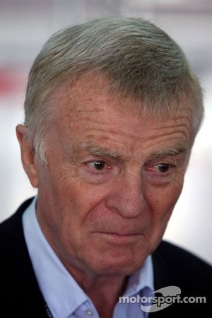 Max Mosley, le président de la FIA