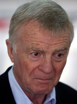 Max Mosley, le président de la FIA