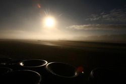 Une matinée très froide et brumeuse au Symmons Plains Raceway