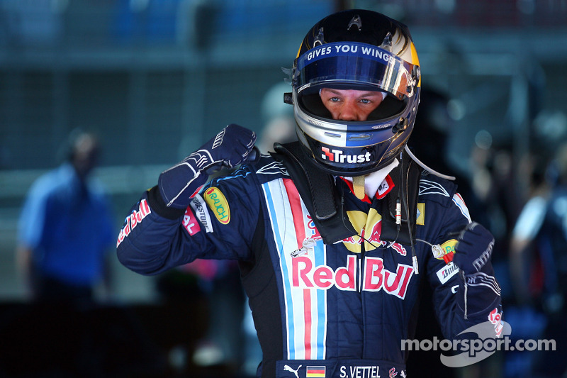 Володар поулу Себастьян Феттель, Red Bull Renault