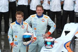 Anthony Davidson and Jos Verstappen