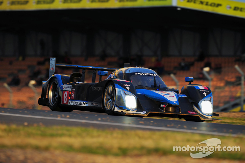 #8 Team Peugeot Total Peugeot 908: Stéphane Sarrazin, Franck Montagny, Sébastien Bourdais