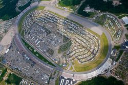 Vue aérienne du Michigan International Raceway