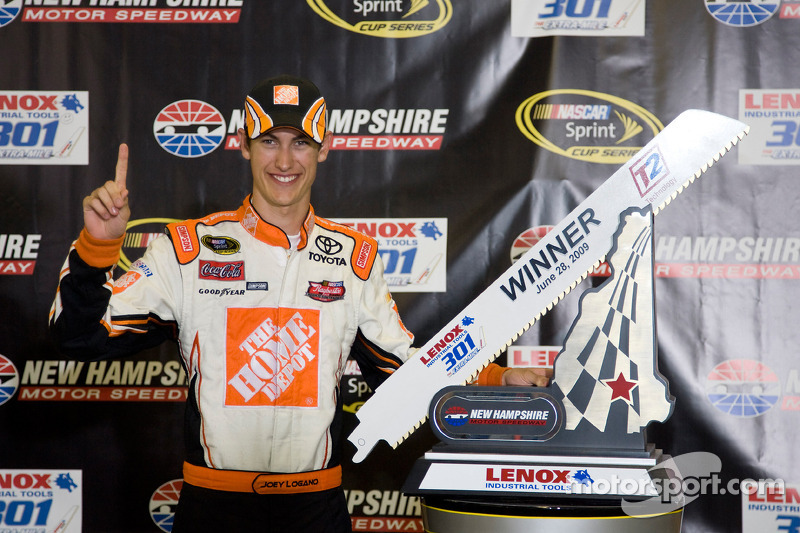 NASCAR: Joey Logano, 19 anos e 34 dias – New Hampshire, 2009