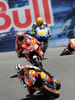 Dani Pedrosa, Repsol Honda Team, Casey Stoner, Ducati Marlboro Team, Valentino Rossi, Fiat Yamaha Team
