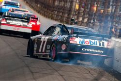 Sam Hornish Jr., Penske Racing Dodge hits the wall