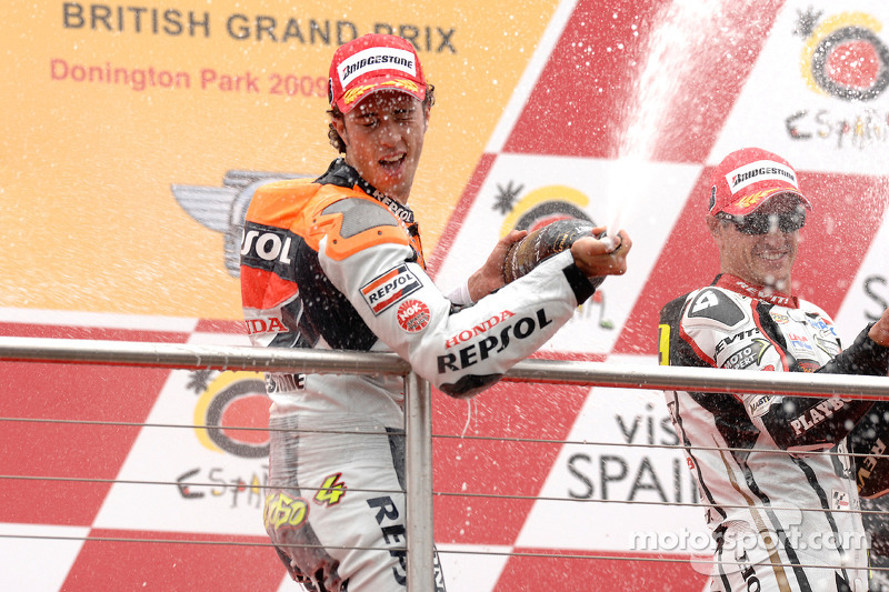 Premier succès en MotoGP en Angleterre
