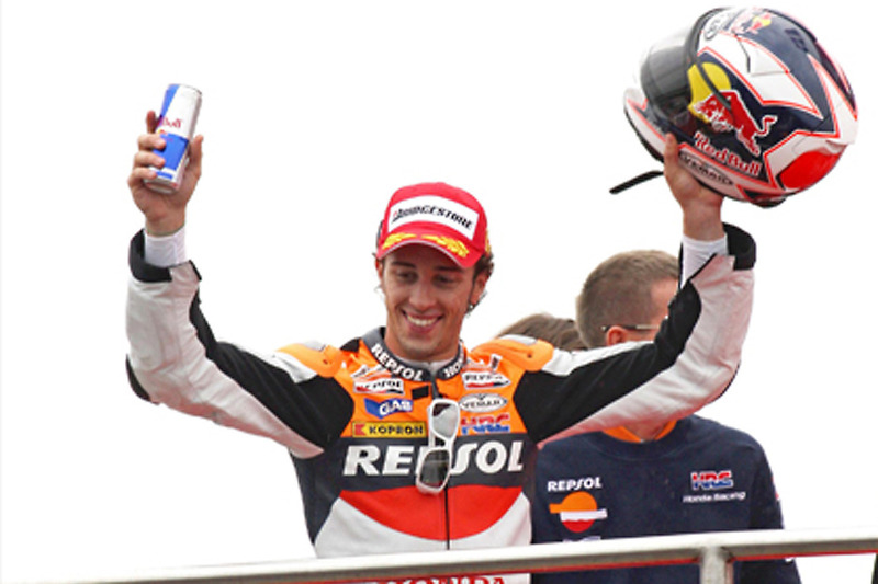 Podium: pemenang balapan, Andrea Dovizioso, Repsol Honda Team