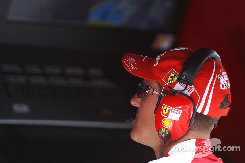 Michael Schumacher, Test Pilotu, Scuderia Ferrari