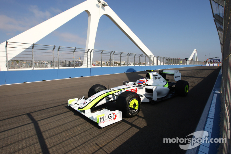 2009 - Valencia: Rubens Barrichello, Brawn-Mercedes BGP 001