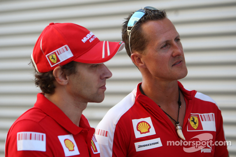 Luca Badoer, Scuderia Ferrari, Michael Schumacher, Test Pilotu, Scuderia Ferrari