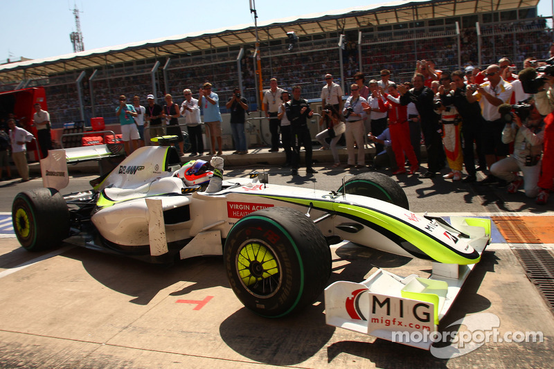 Yarış galibi Rubens Barrichello, BrawnGP