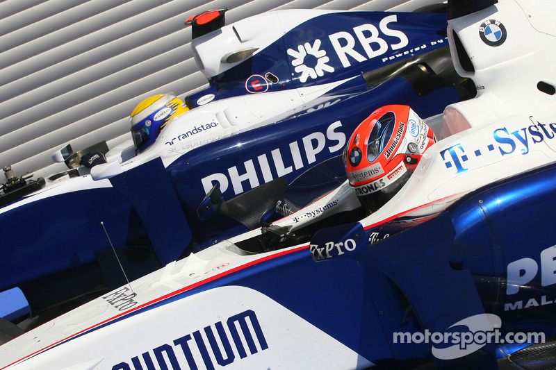 Robert Kubica, BMW Sauber F1 Team , Grand Prix Belgii 2009, Nico Rosberg, Williams F1 Team