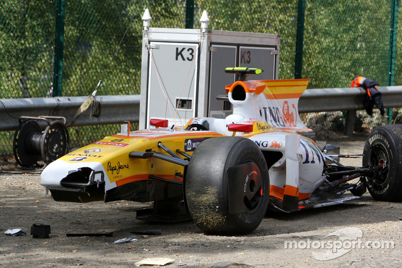 Romain Grosjean - 8 abandonos en la primera vuelta
