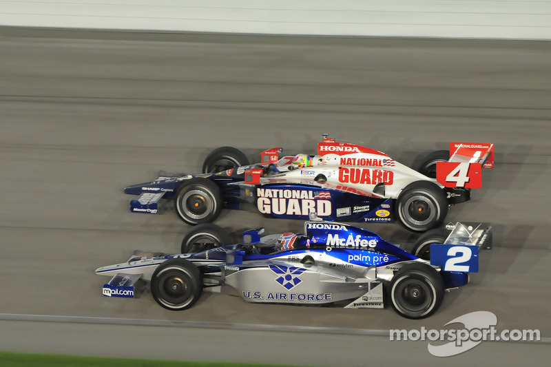 Dan Wheldon, Panther Racing and Rapheal Matos, Luzco Dragon Racing