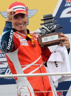 Podium: third place Nicky Hayden, Ducati Marlboro Team