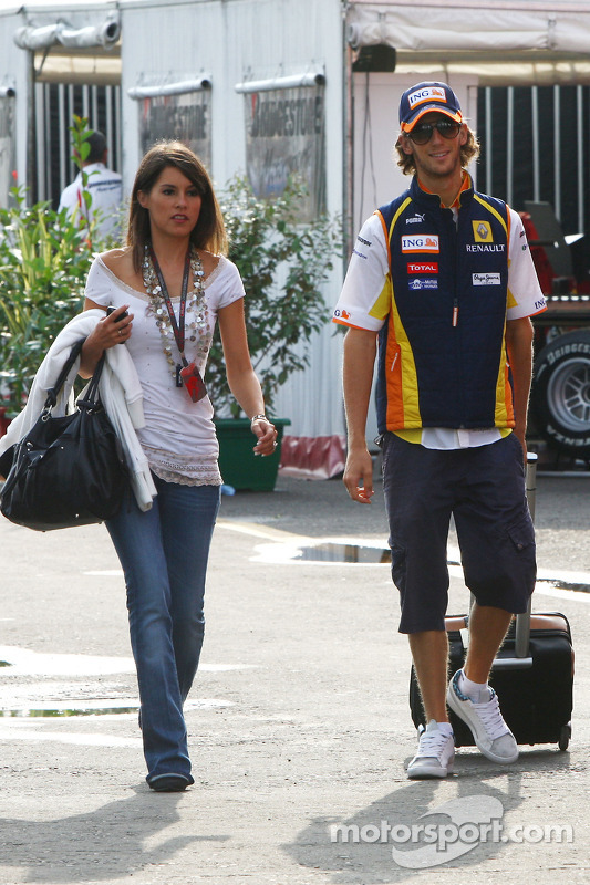 Marion Jolles und Romain Grosjean