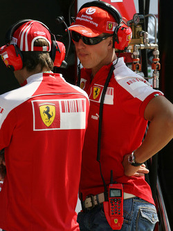 Лука Бадоер і Міхаель Шумахер, Scuderia Ferrari