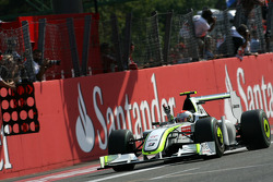 Race winner Rubens Barrichello, Brawn GP