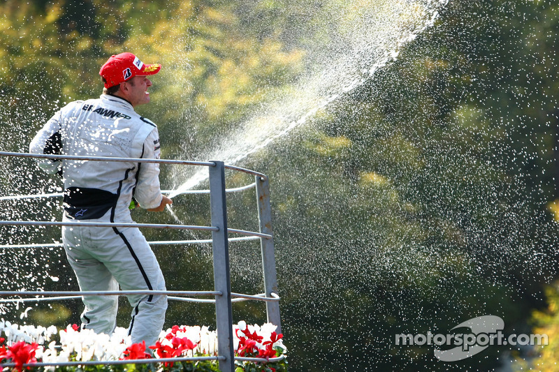 Fora da Ferrari, Barrichello voltou a ganhar pela Brawn GP em 2009, no GP da Europa em Valência...