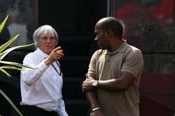 Bernie Ecclestone, Anthony Hamilton, padre de Lewis Hamilton