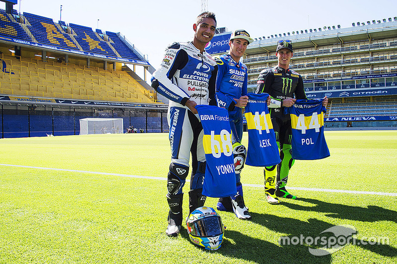 Yonny Hernández, Aspar Racing Team, Aleix Espargaró, Team Suzuki MotoGP, Pol Espargaró, Monster Yamaha Tech 3