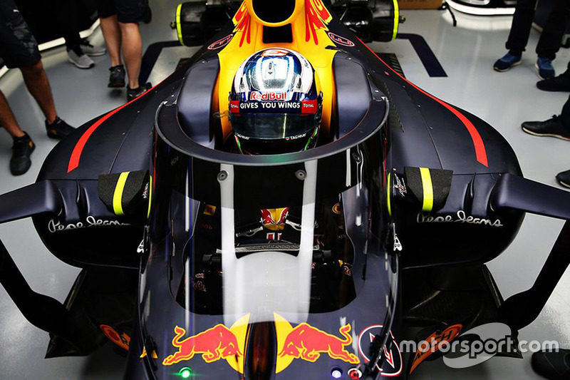 Probesitzen für Daniel Ricciardo