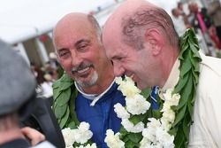 Les vainqueurs Bobby Rahal et Adrian Newey