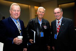 Longtime promoter and former President/General Manager of Lowe's Motor Speedway Humpy Wheeler, former driver and car owner Junior Johnson, and NASCAR Vice President of Corporate Communications Jim Hunter