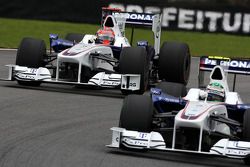 Robert Kubica, BMW Sauber F1 Team, Nick Heidfeld, BMW Sauber F1 Team