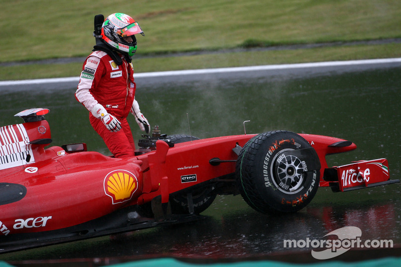 Giancarlo Fisichella, Scuderia Ferrari spins