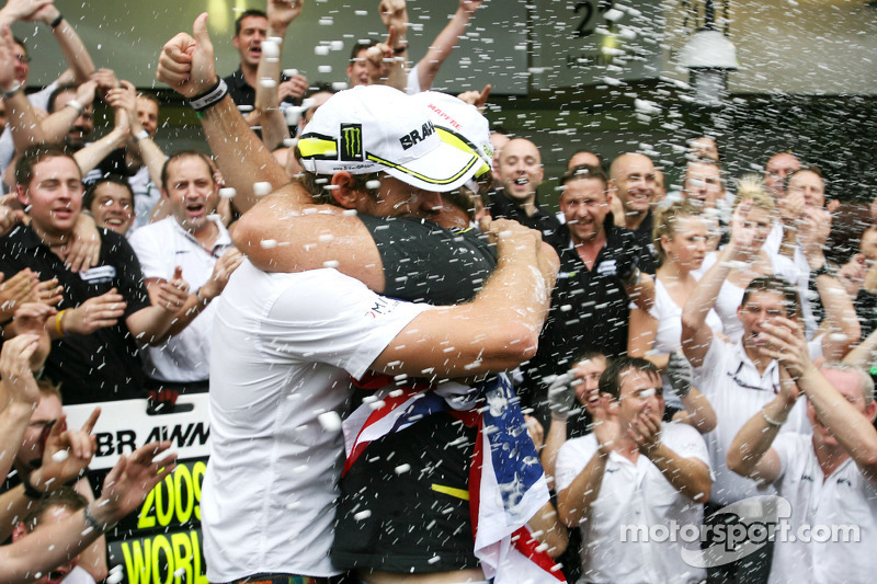 Rubens Barrichello, Brawn GP y Jenson Button, Brawn GP