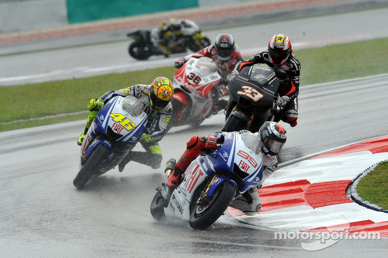 Jorge Lorenzo, Fiat Yamaha Team, Valentino Rossi, Fiat Yamaha Team