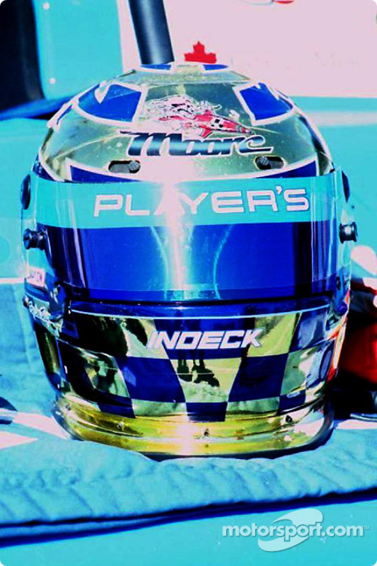 Helmet of Greg Moore