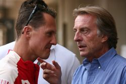 Michael Schumacher, Test Driver, Scuderia Ferrari and Luca di Montezemolo, Scuderia Ferrari, FIAT Ch