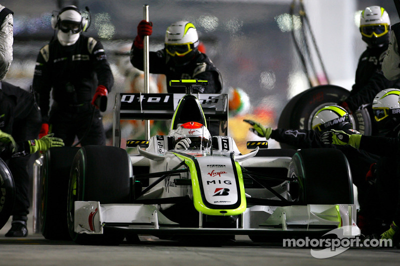 2009: Brawn, 3º no campeonato (77 pts). Foram 21 poles na F1.