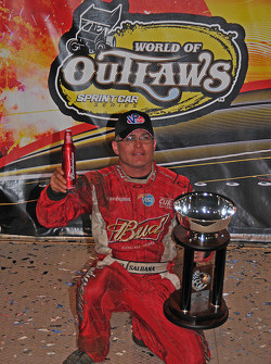 World of Outlaws season-finale winner Joey Saldana