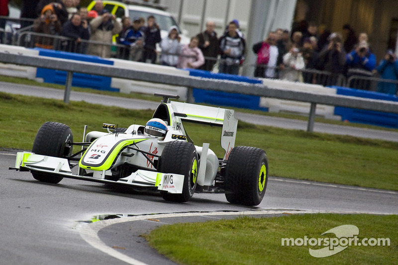 Anthony Davidson Brawn GP Demonstration