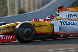 Bertrand Baguette Tests pour Renault F1 Team