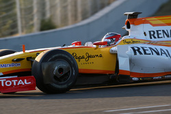 Bertrand Baguette Tests pour Renault F1 Team