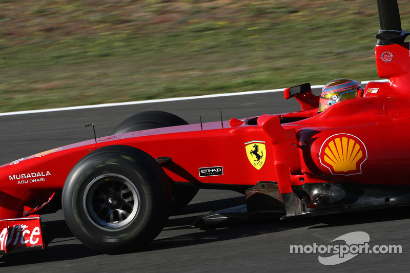 Jules Bianchi, Pruebas para la Scuderia Ferrari